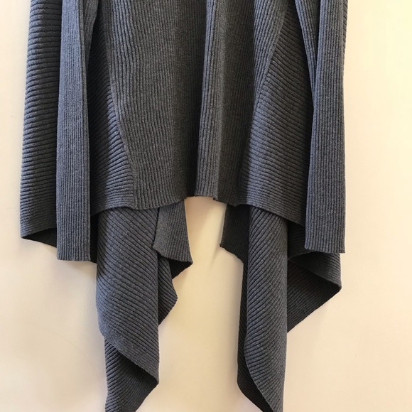 Eileen Fisher open front cardigan sweater cascade - Picture 5 of 6